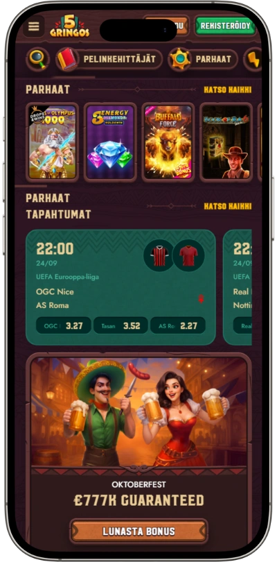 5Gringos Casino Download Mobiele App
